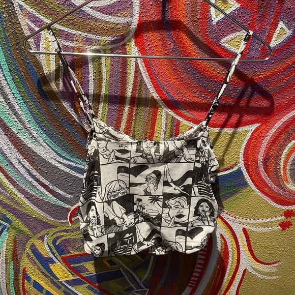 Zara crop top graphic SIZE L - Picture 5 of 6